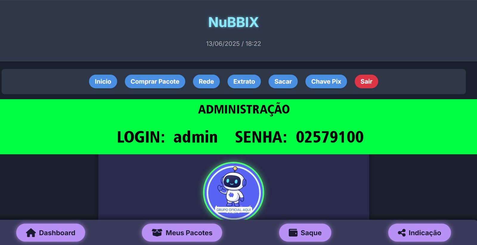 ADMIN NUBBIX